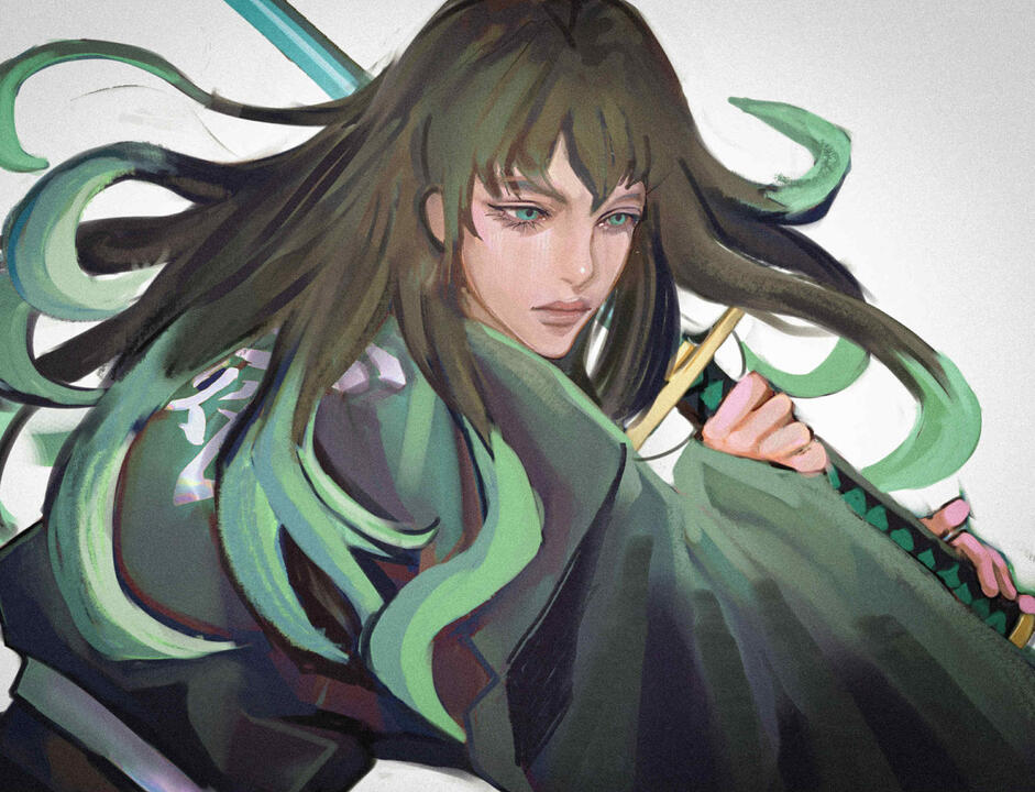 Muichiro - Simple Fanart