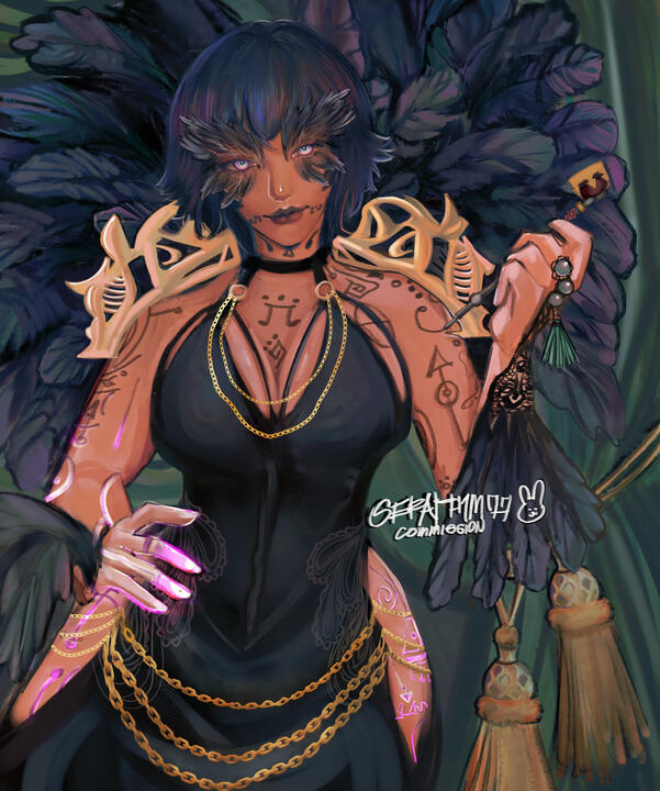 Custom Masquerade Half Body